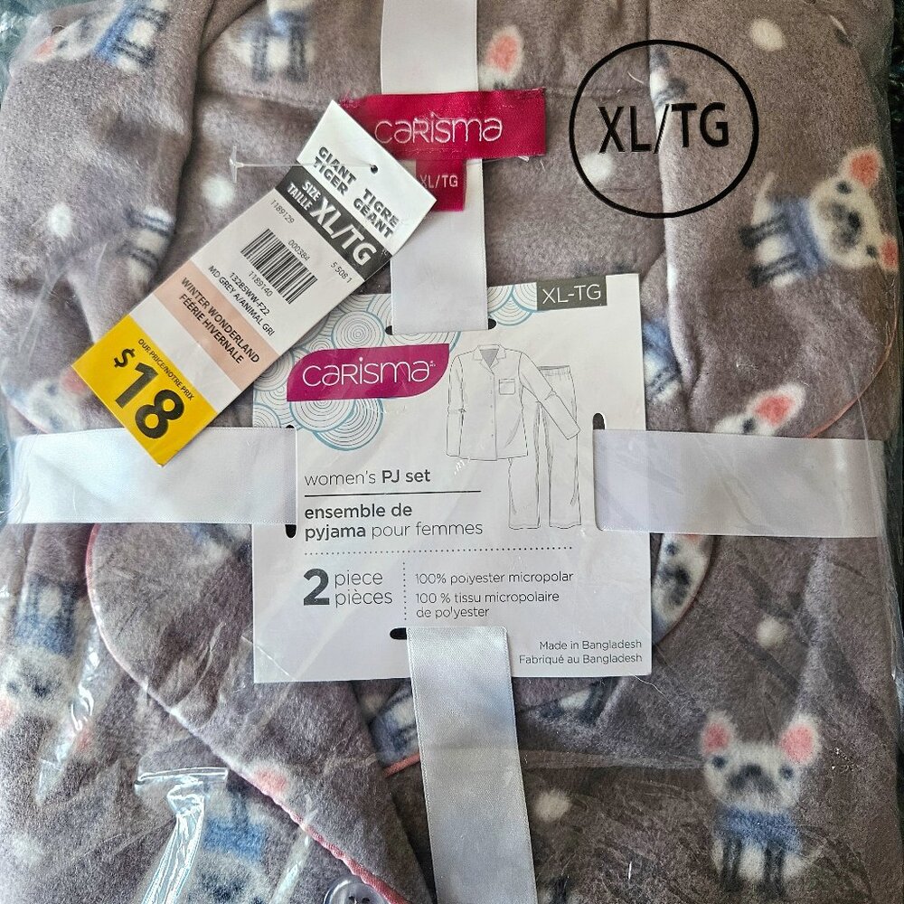 🆕With Tags Carisma Women's Flannel PJ'S
